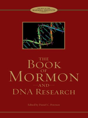 cover image of The Book of Mormon and DNA Research
